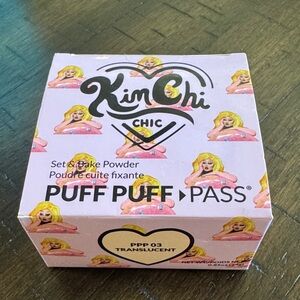 Kimchi Chic Beauty Puff Puff Pass Set & Bake Powder - Translucent